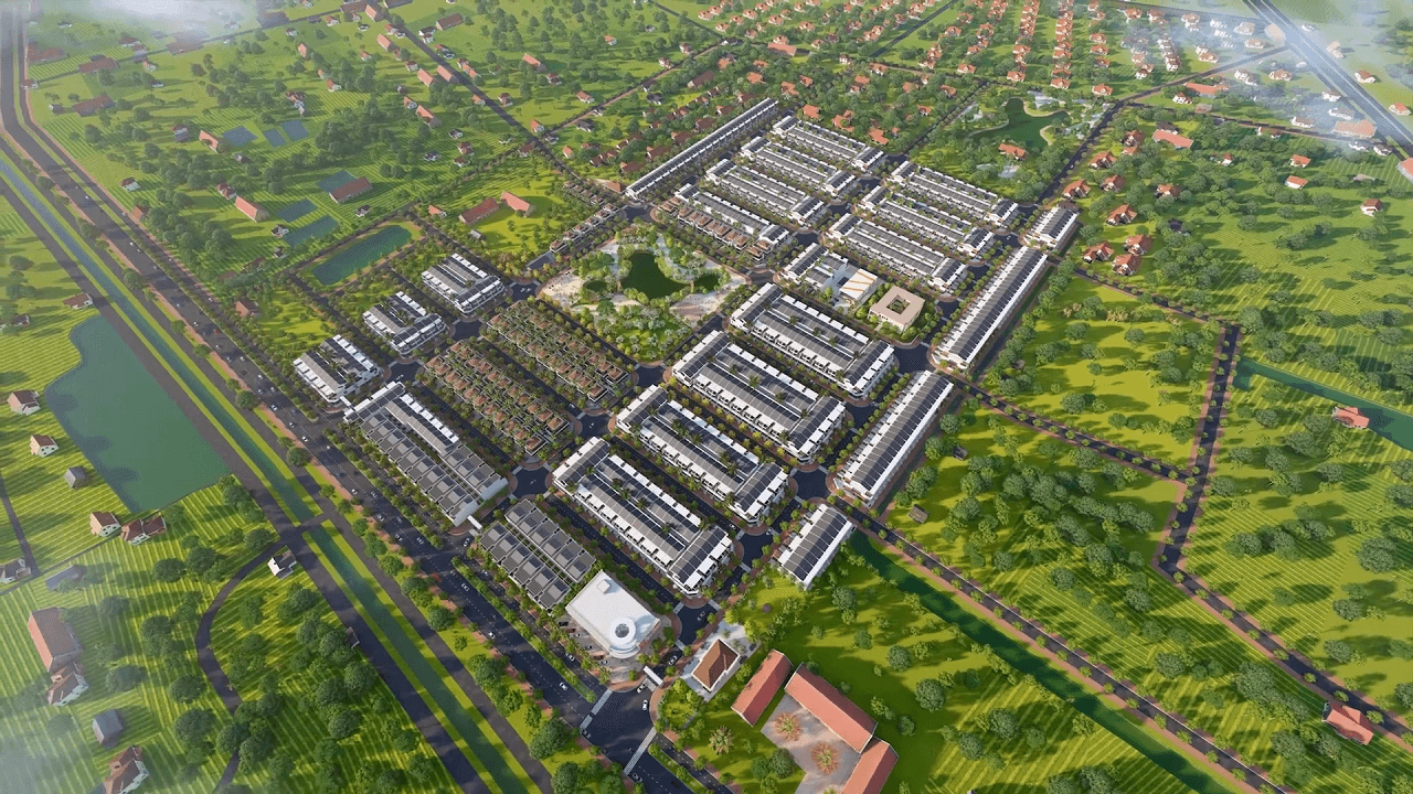 Phối cảnh dự án Mạnh Hùng Green City