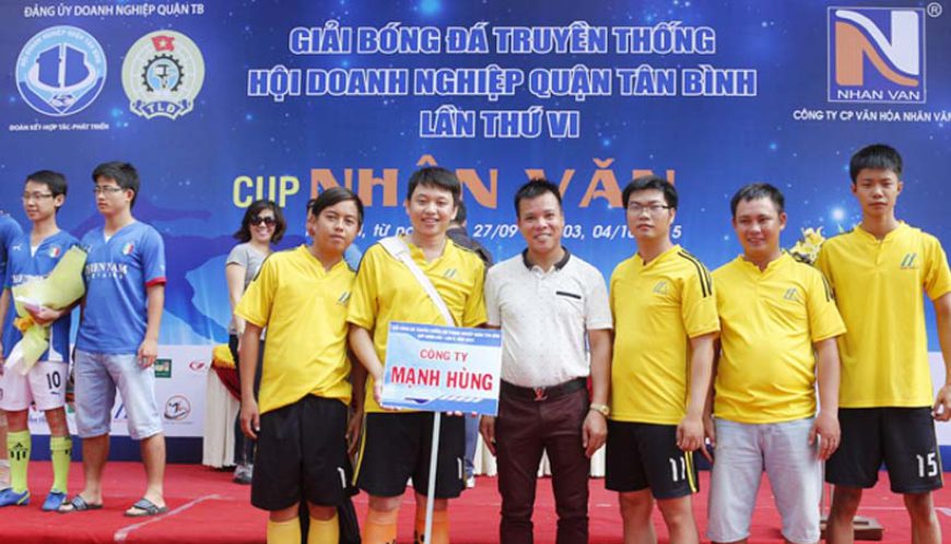 Đội bóng tham gia Cup Nhân Văn lần VI, năm 2015