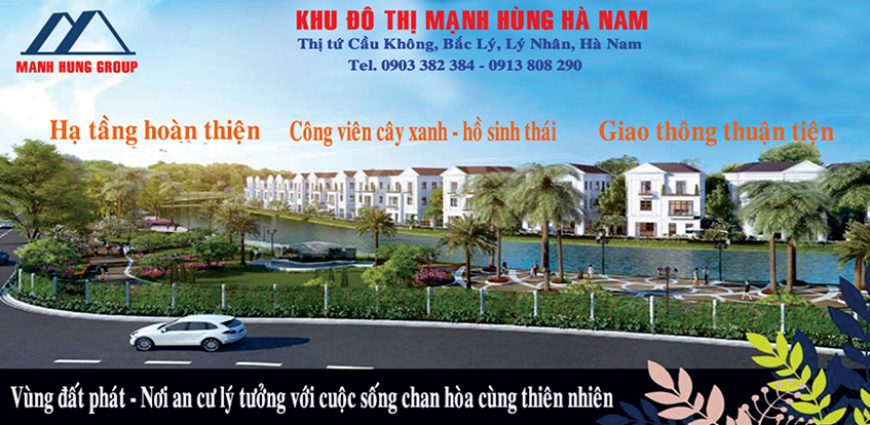 Đất nền Khu đô thị Mạnh Hùng Hà Nam đang nóng lên từng ngày…