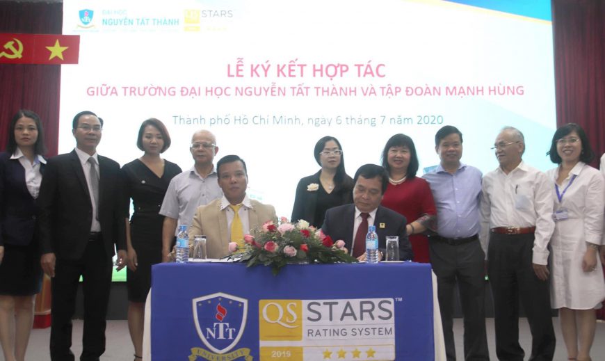 Mạnh Hùng Group hợp tác thỏa thuận công tác nguồn nhân lực với Đại học Nguyễn Tất Thành.