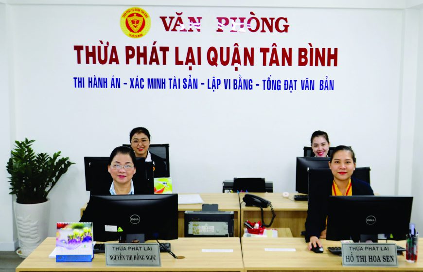 Văn phòng Thừa phát lại Quận Tân Bình hoạt động tại trụ sở mới: 526A Cộng Hòa, P.13, Q.Tân Bình, TP.HCM