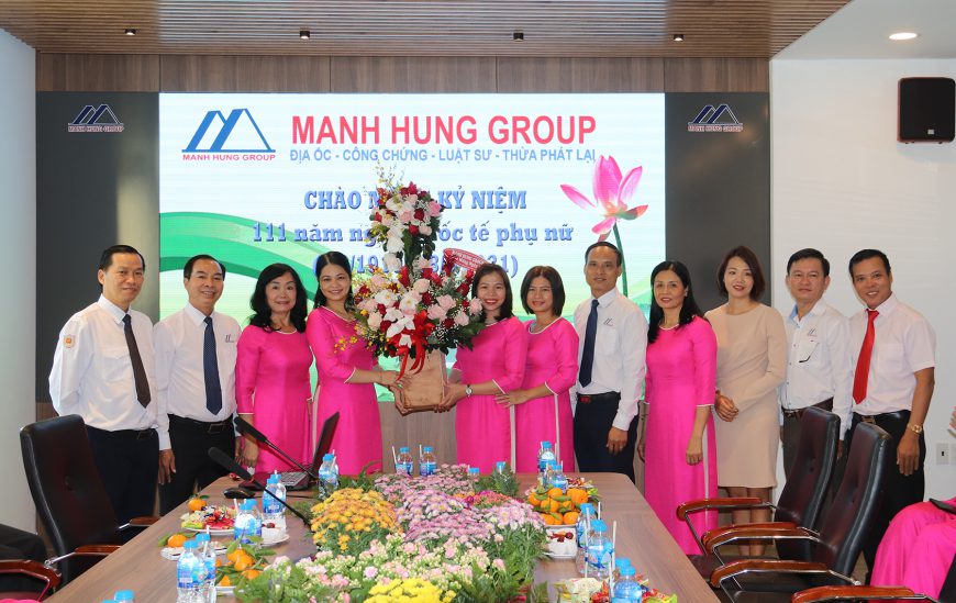 Manh Hung Group chào mừng ngày Quốc tế Phụ nữ 8/3