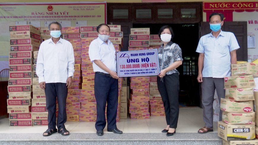 Manh Hung Group chung tay phòng, chống Covid-19